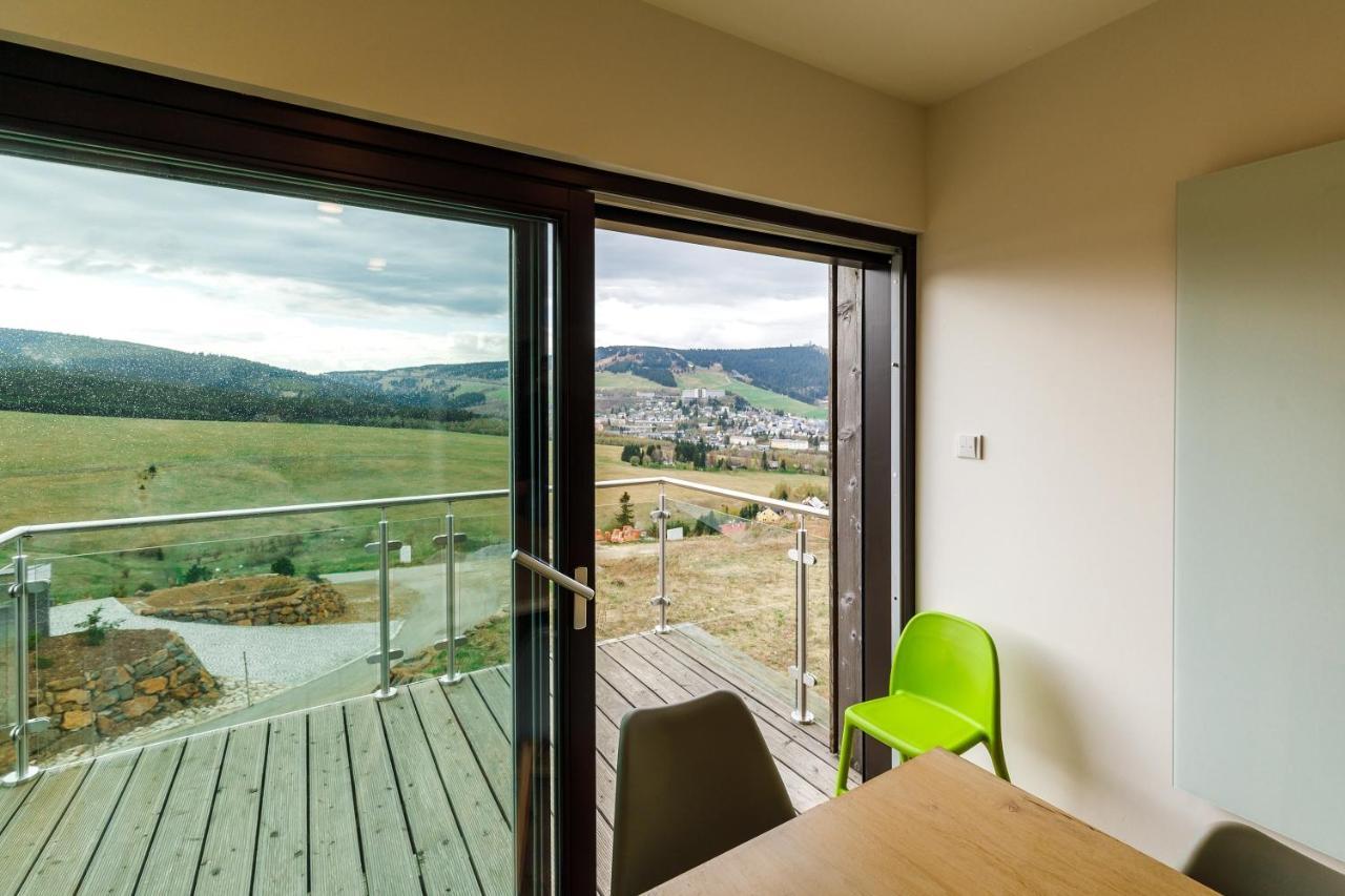 Mountain view apartment Loučná pod Klínovcem Extérieur photo
