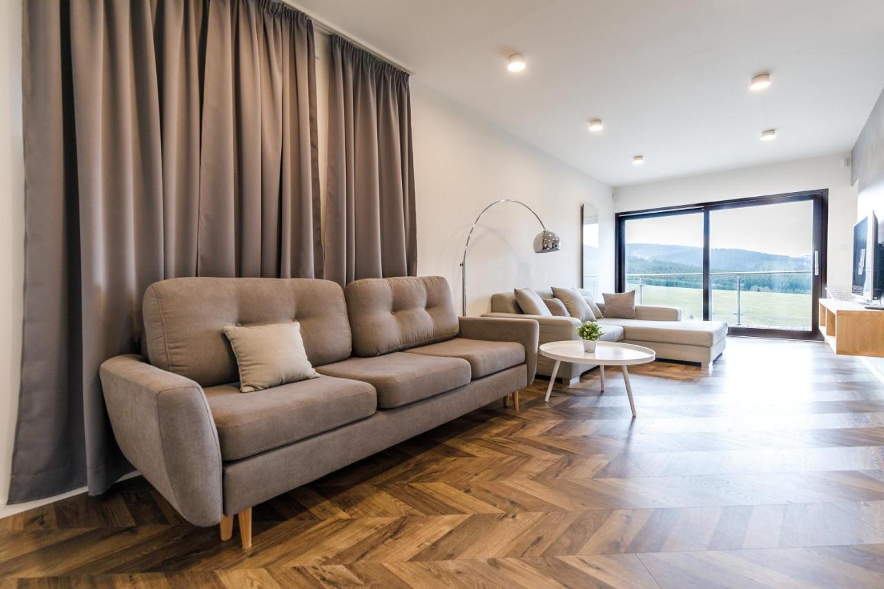 Mountain view apartment Loučná pod Klínovcem Extérieur photo